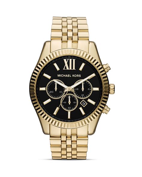 Michael Kors Men's Chronograph Lexington Gold.